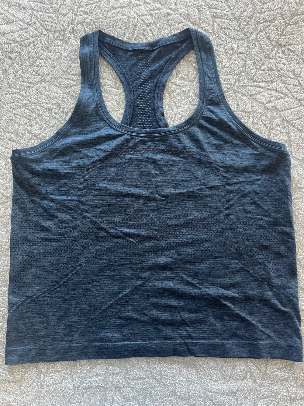 lululemon athletica Dark Navy Racerback Training Tank